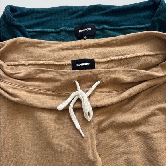 Monroe Bundle Sweats (2) Tan & Blue - Picture 2 of 9